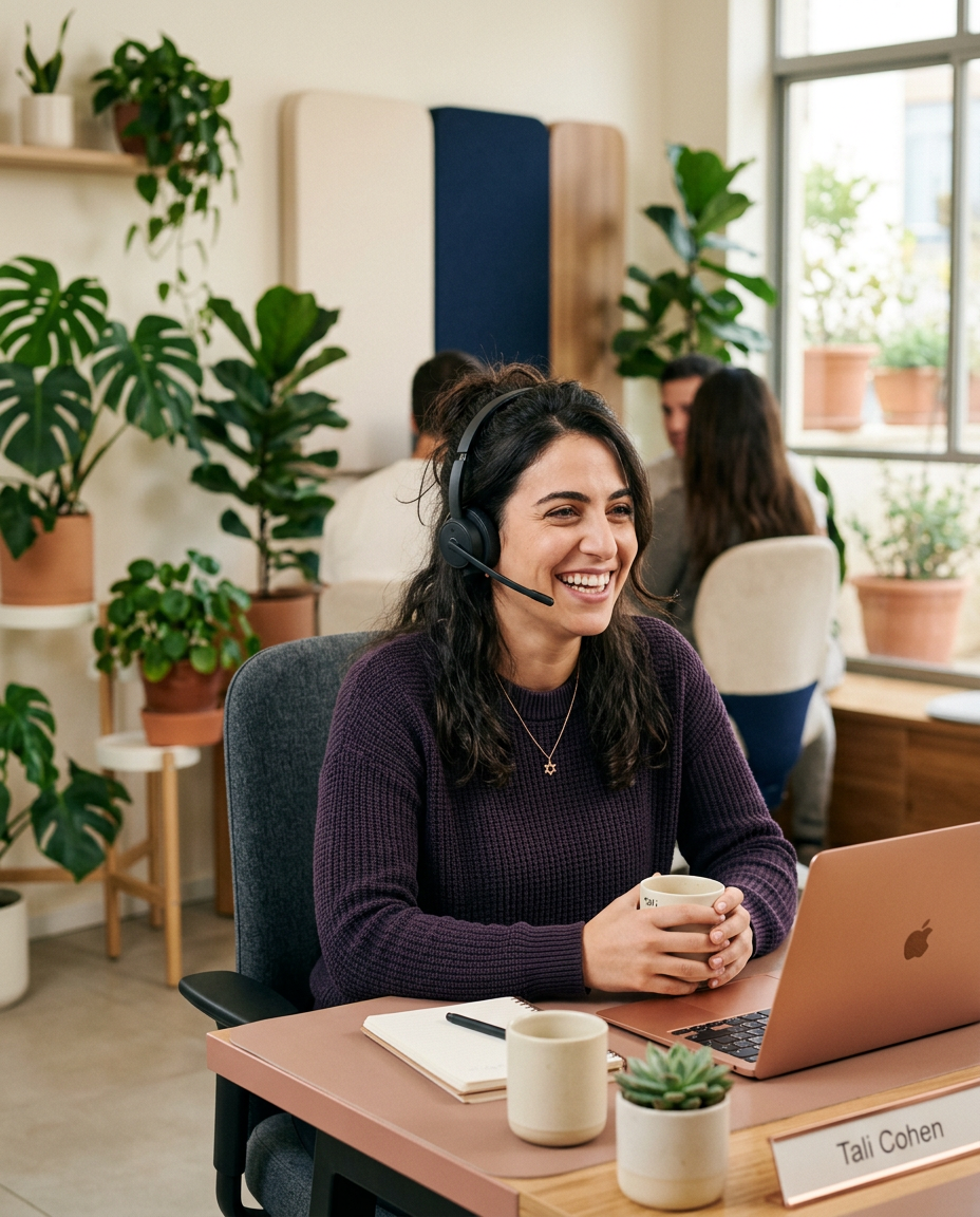 נציגת ליווי אישית של Medical Quality